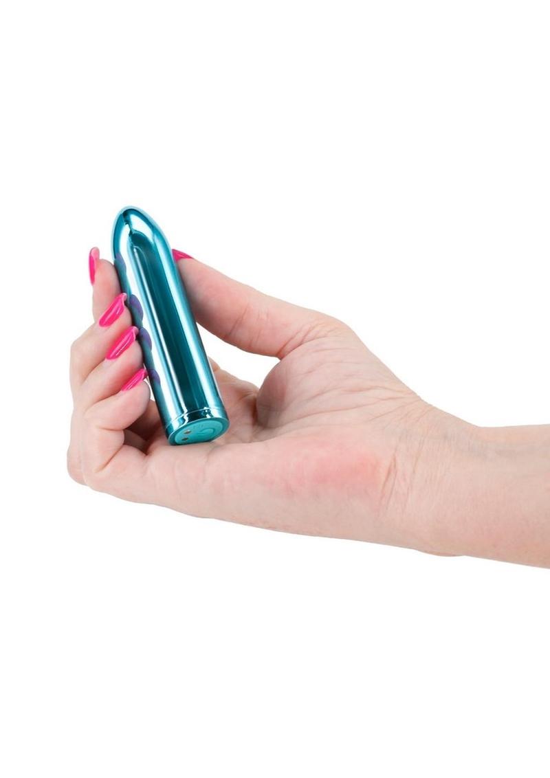 Chroma Petite Bullet Rechargeable Vibrator - Teal