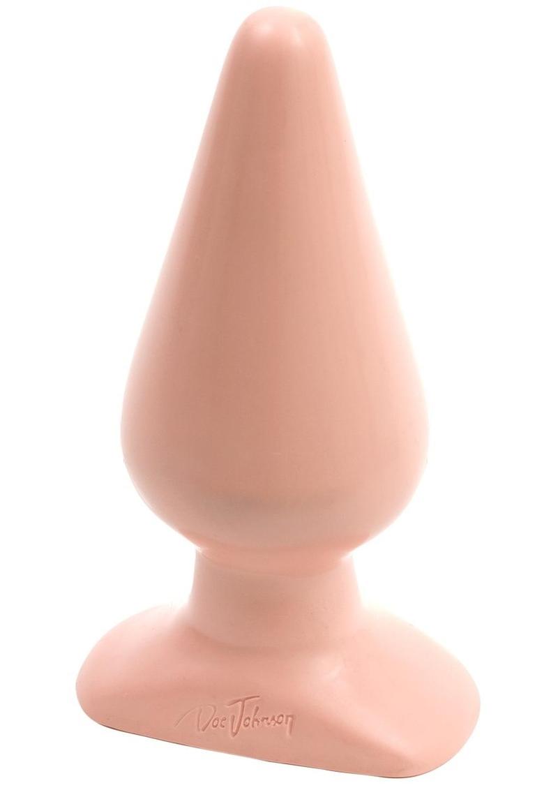 Doc Johnson Classic Butt Plug - Vanilla - Large