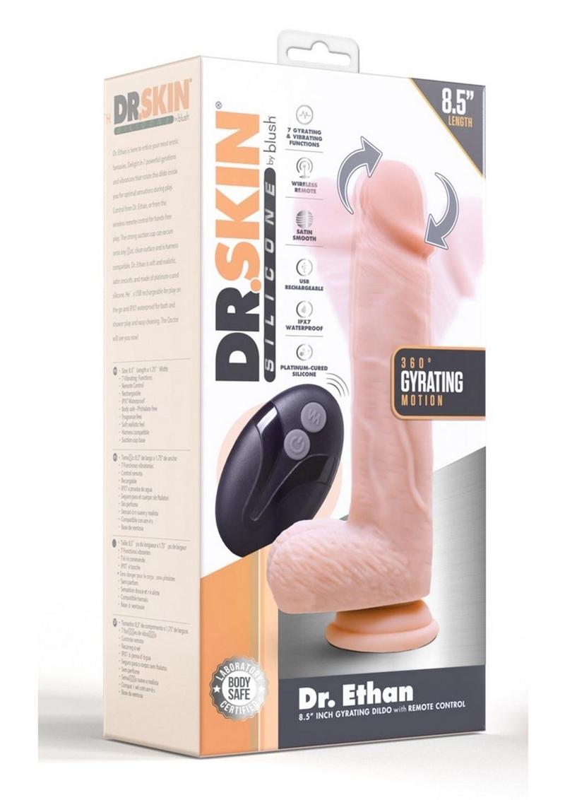 Dr. Skin Silicone Dr. Ethan Gyrating Dildo
