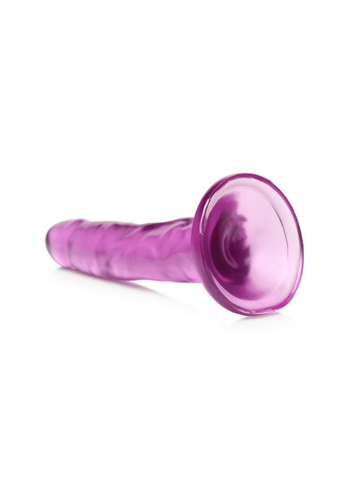 Lollicock Slim Sick Dildo - Grape Ice/Purple - 6in