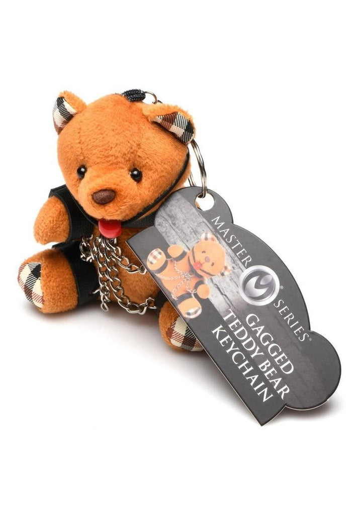 Master Series Gagged Teddy Bear Keychain