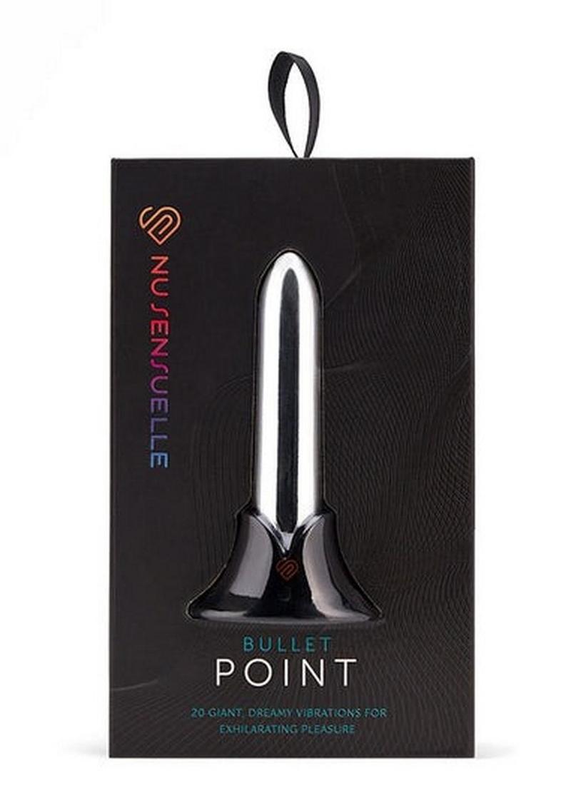Nu Sensuelle Point Rechargeable Silicone Bullet