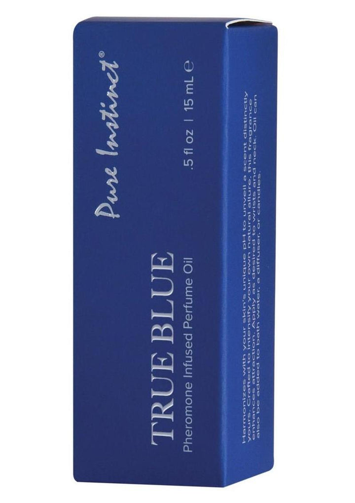 Pure Instinct Pheromone Perfume Oil Dropper- True - Blue - 0.5oz/15ml