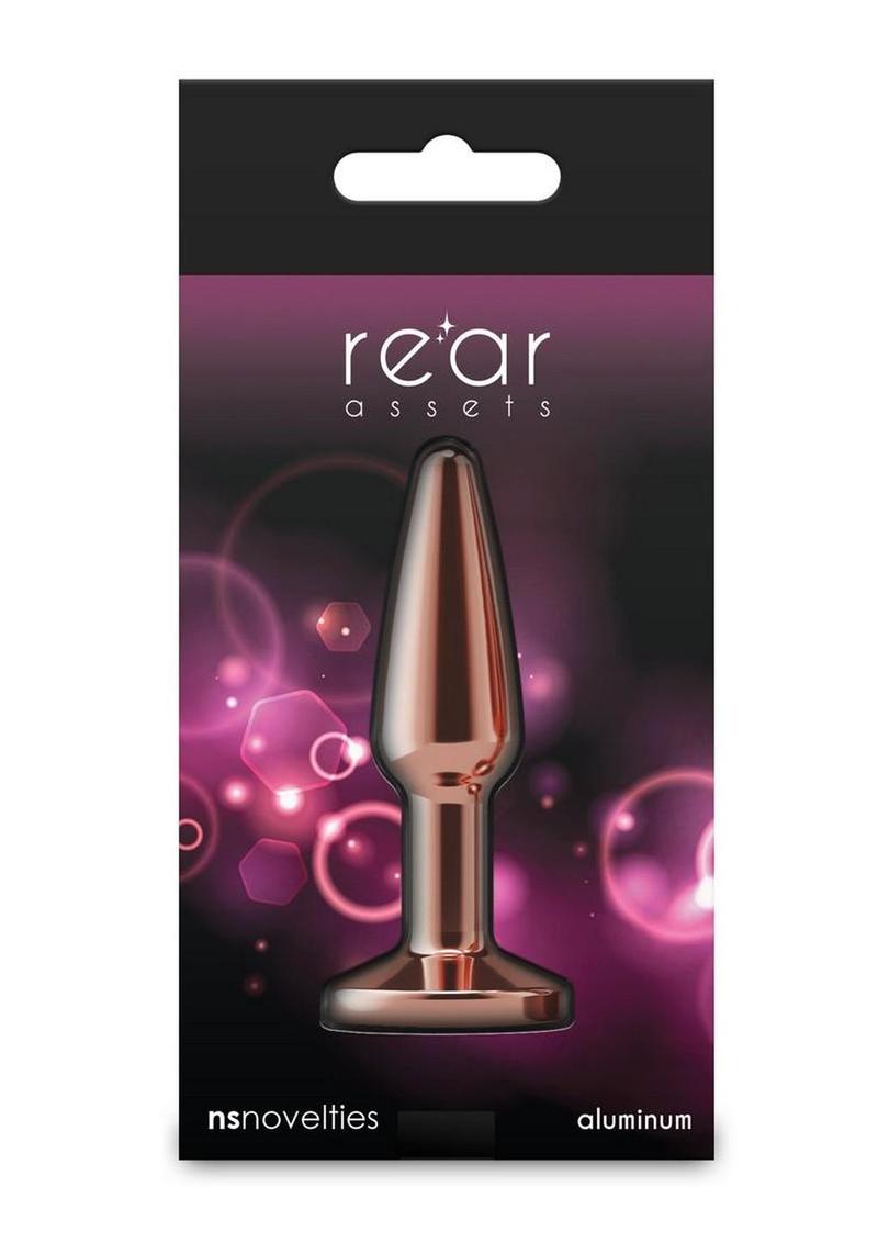 Rear Assets Chrome Tapered Anal Plug