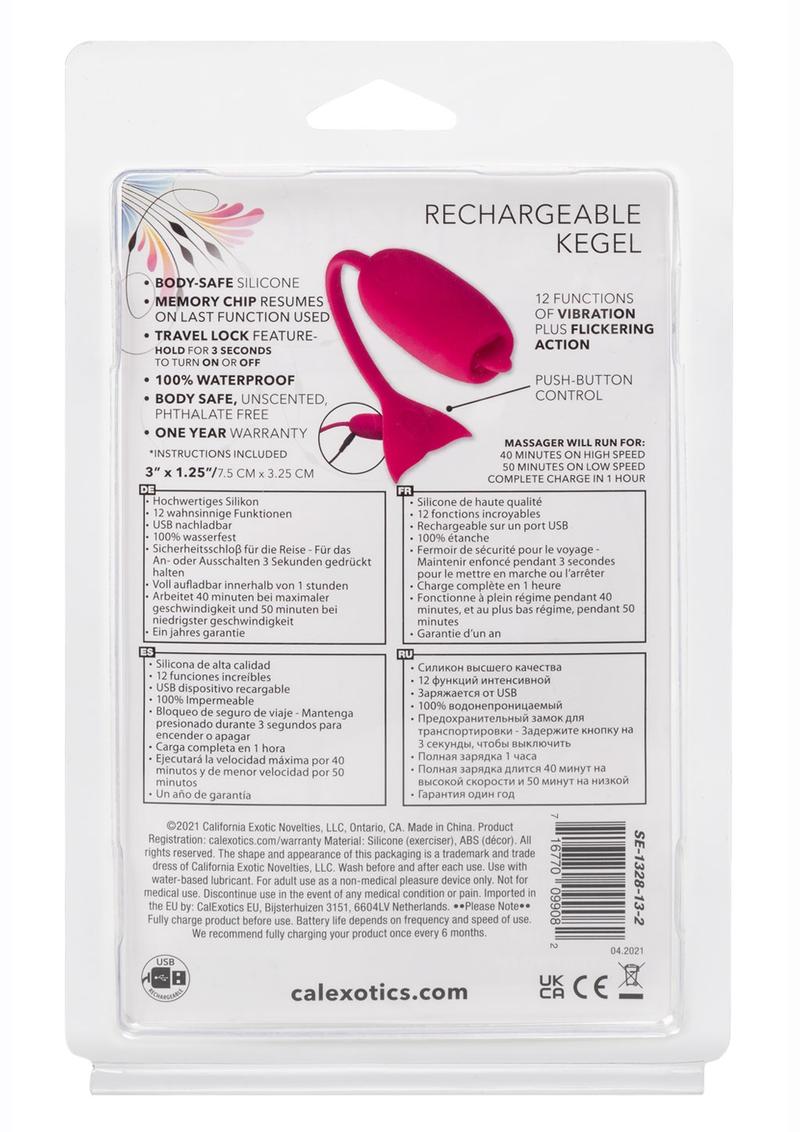 Rechargeable Silicone Kegel Teaser - Pink