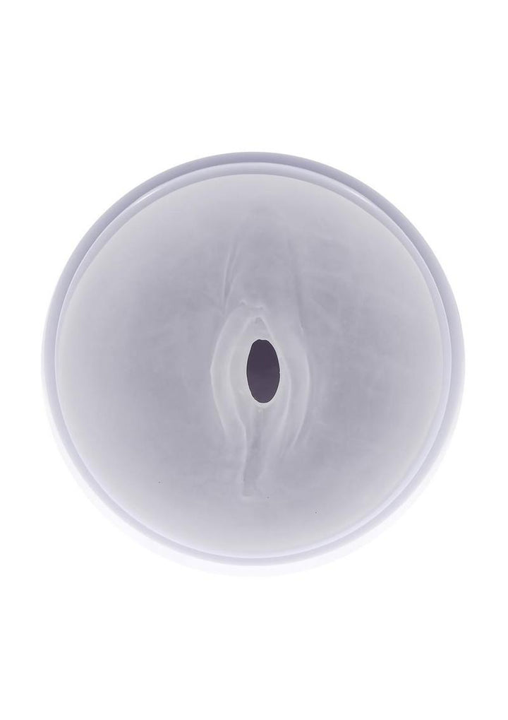 Selopa Pleasure Can Rechargeable Silicone Pussy Stroker - White