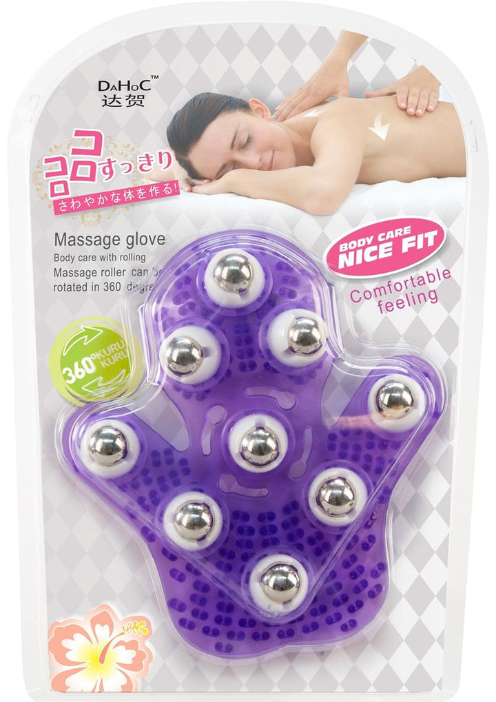 Simple and True Roller Balls Massager Glove