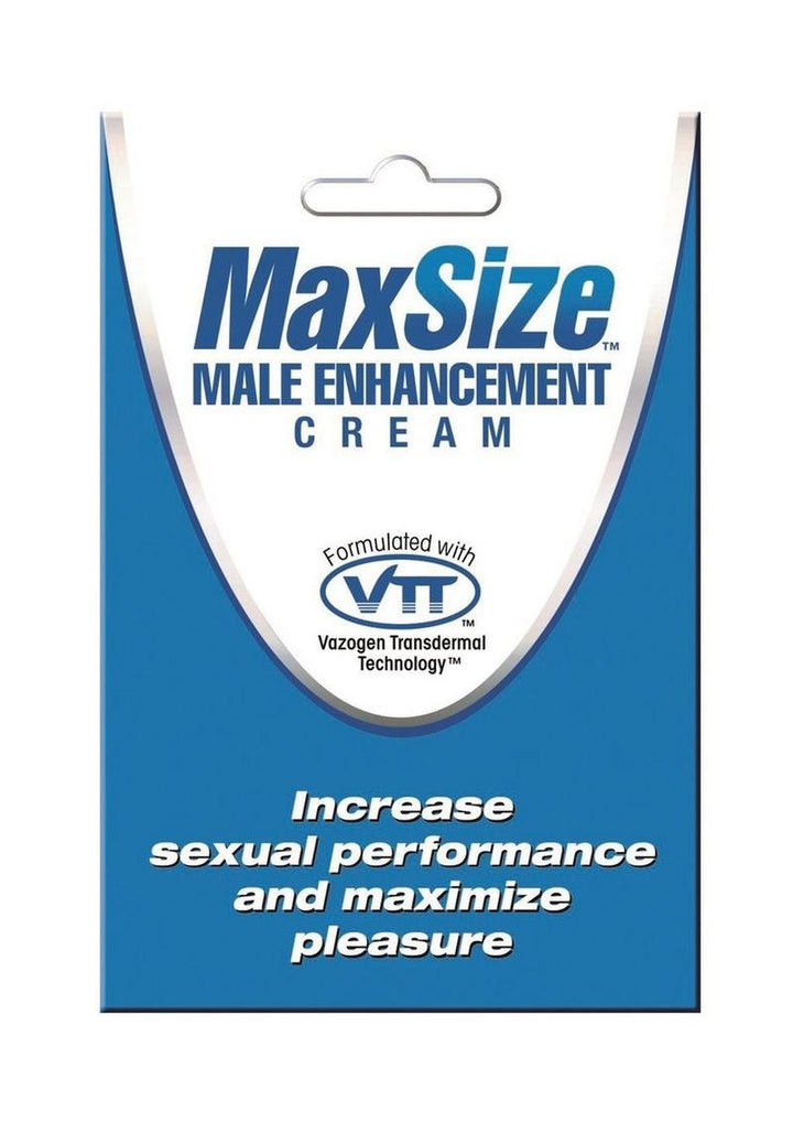 Max Size - Cream - 5ml Foil