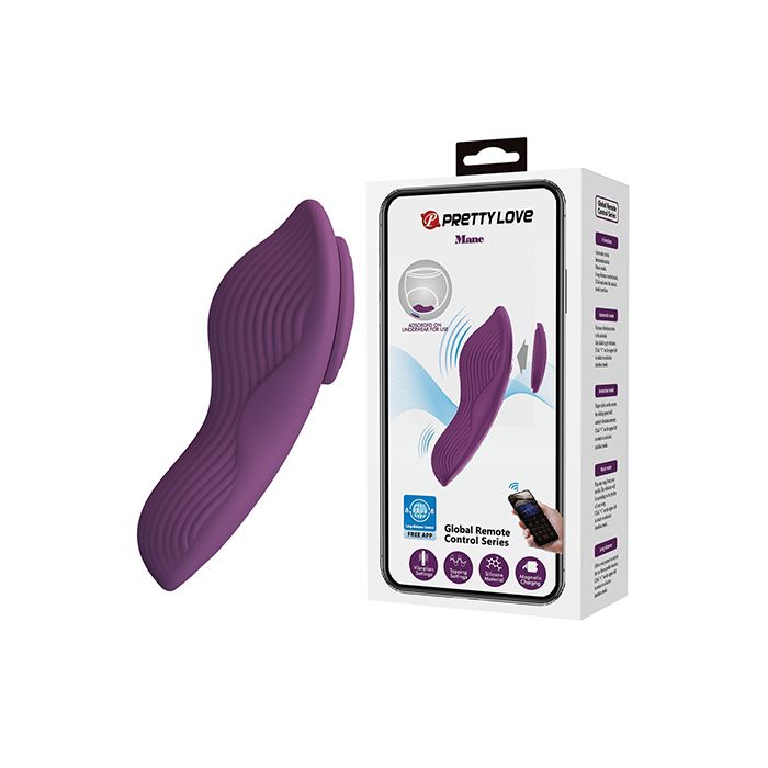 Pretty Love Mane Magnetic App-Controlled Panty Vibe