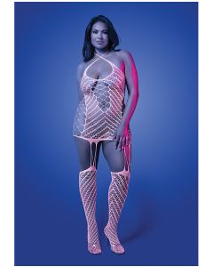 Metamorphic Glow-in-the-Dark Bodystocking Dress