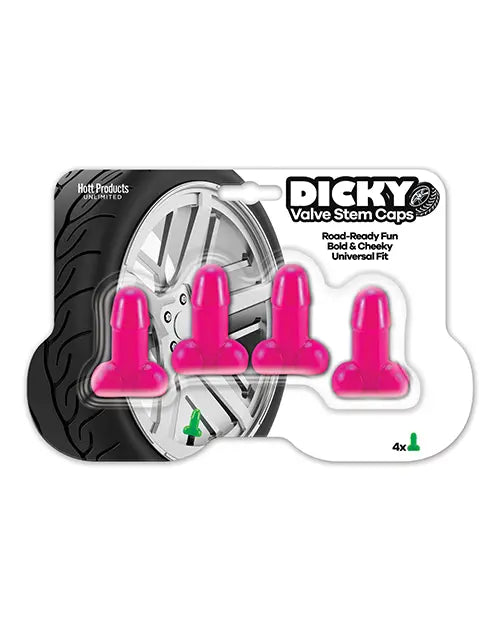 Dicky Valve Stem Caps Penis-Shaped Tire Valves