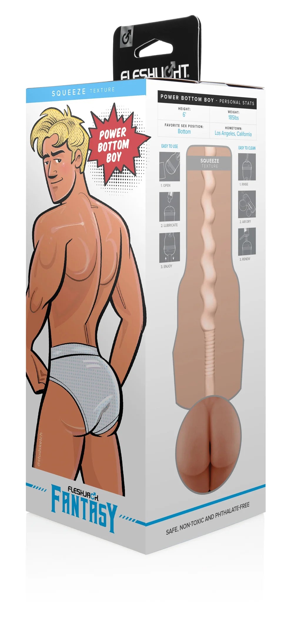Fleshjack Fantasy Power Bottom Boy