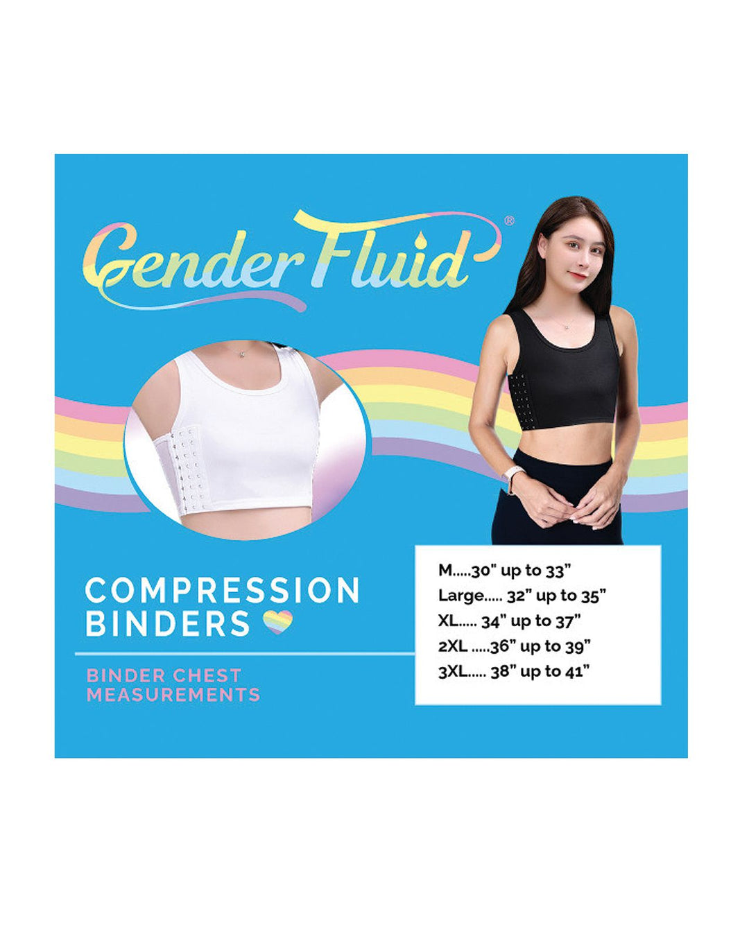 Gender Fluid Chest Compression Binder