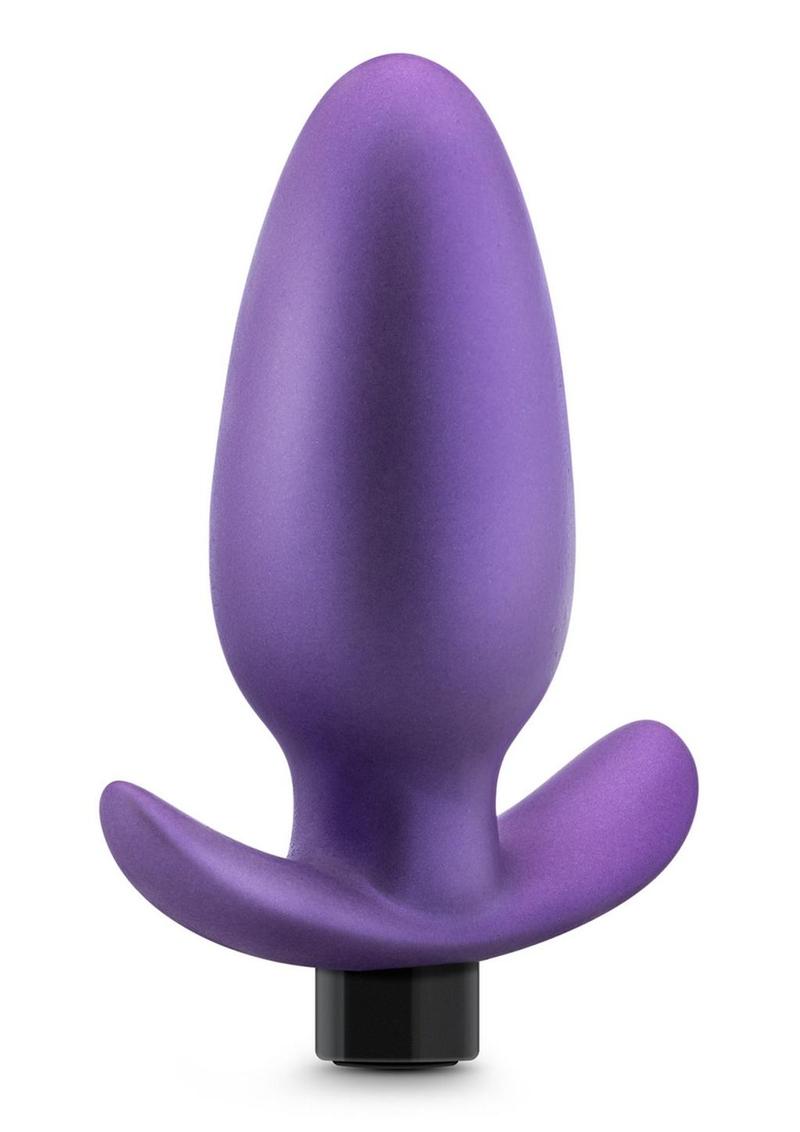 Anal Adventures Matrix Exceisor Plug Rechargeable Silicone Anal Plug - Astro
