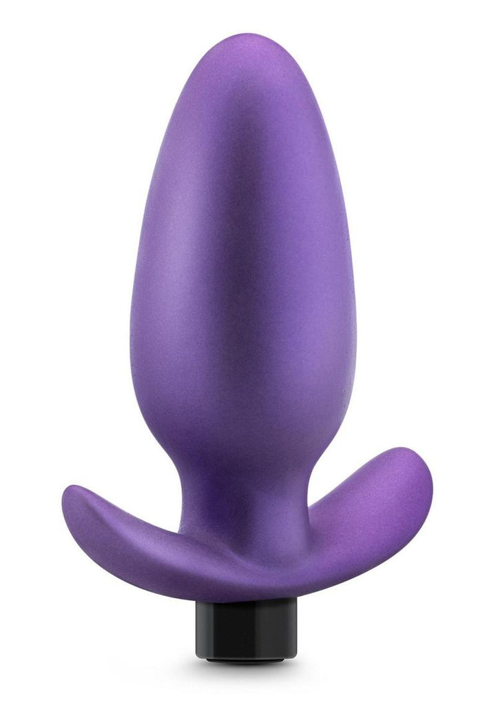 Anal Adventures Matrix Exceisor Plug Rechargeable Silicone Anal Plug - Astro