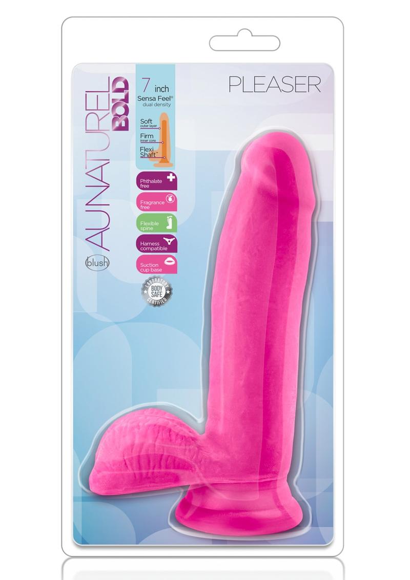 Au Naturel Bold Pleaser Dildo with Suction Cup
