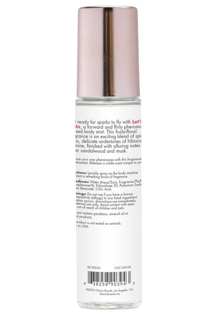Cgc Perfume Body Mist with Pheromone Let's Get It On Spray - 3.5oz.