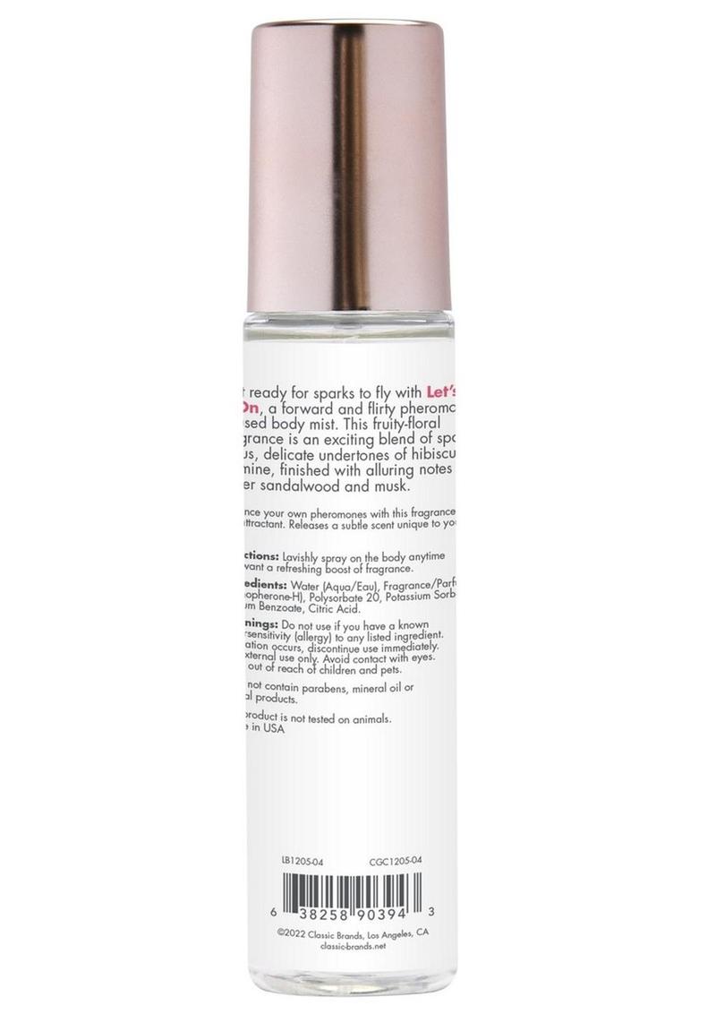 Cgc Perfume Body Mist with Pheromone Let's Get It On Spray - 3.5oz.
