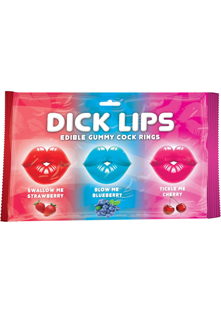 Dick Lips Edible Gummy Cock Rings