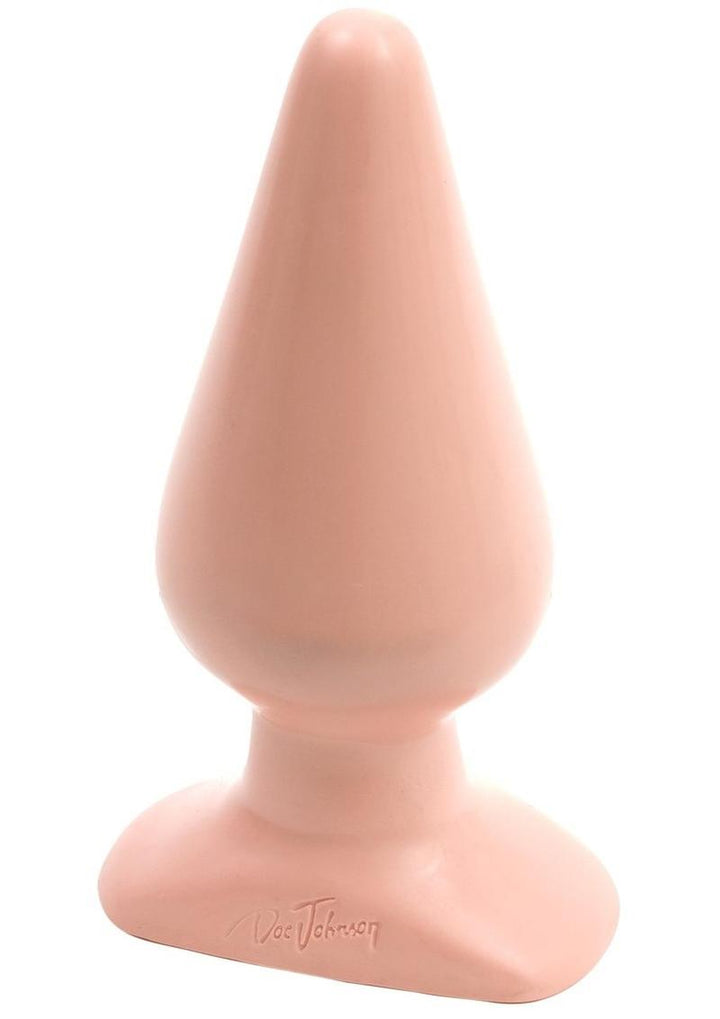 Doc Johnson Classic Butt Plug - Vanilla - Large