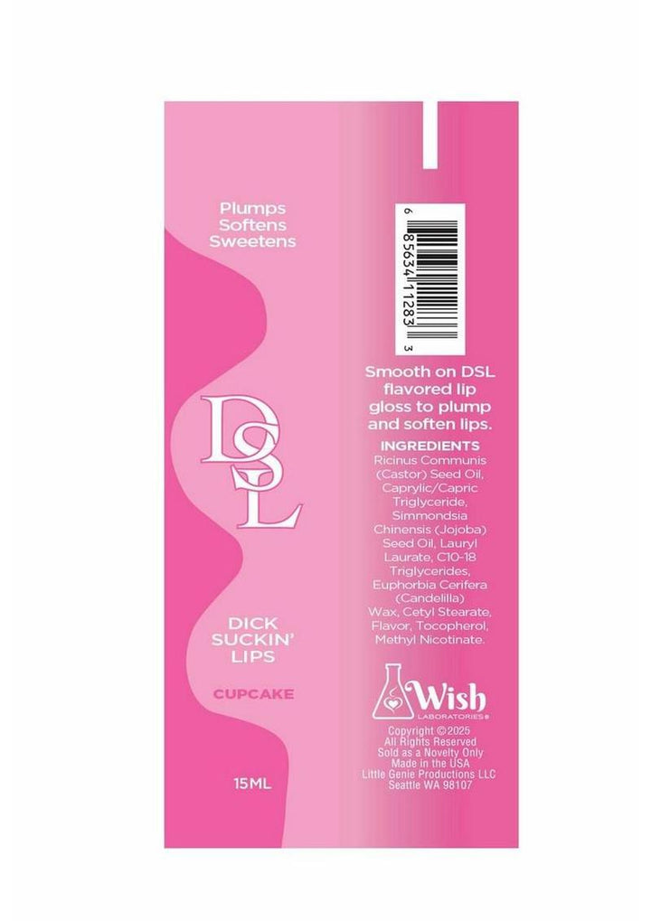 Dsl Dick Sucking Lips Plumping Serum - Cupcake