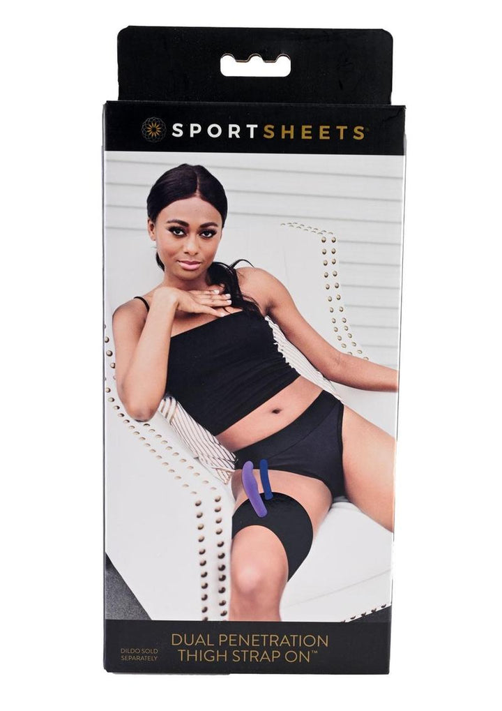 Dual Penetration Thigh Adjustable Strap-On