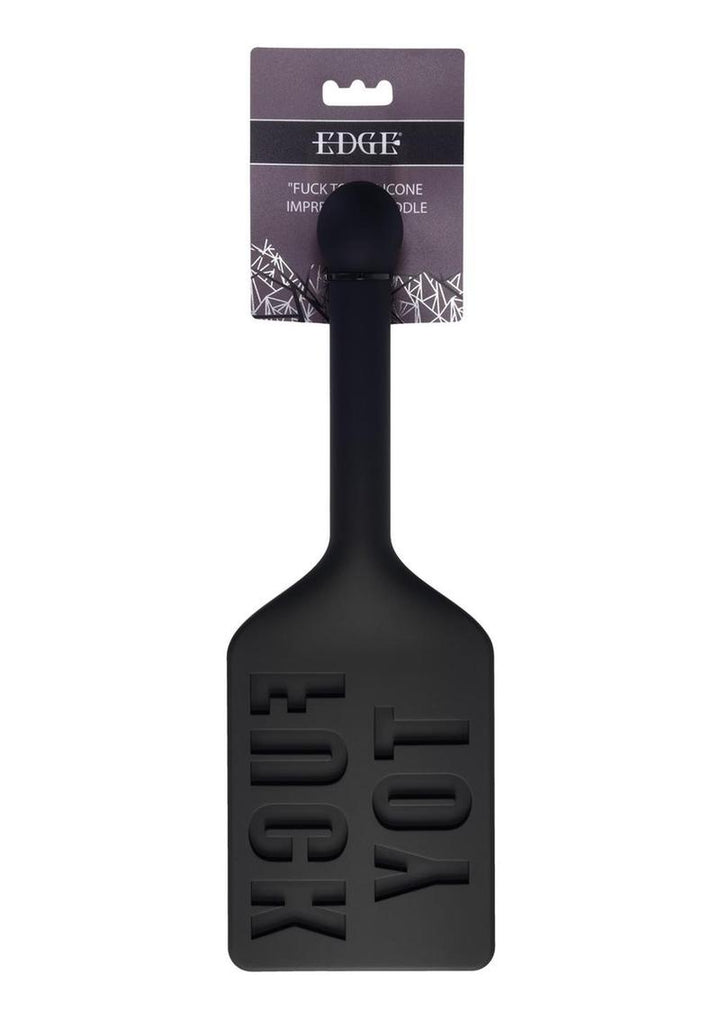 Edge Fuck Toy Silicone Paddle