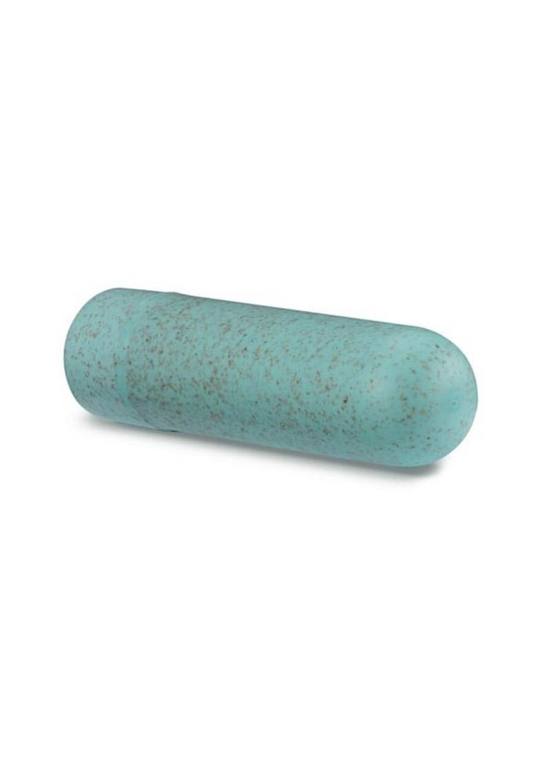 Gaia Eco Rechargeable Bullet Vibrator - Aqua/Blue