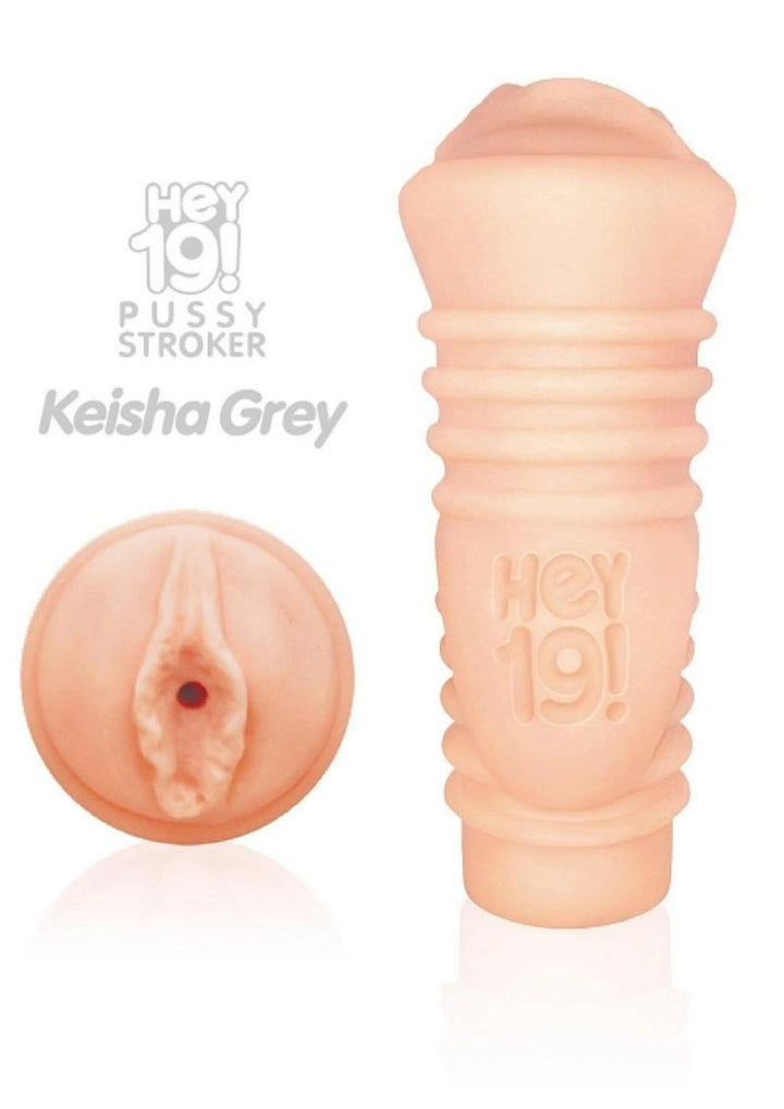 Hey 19! Teen Pussy Stroker Keisha - Grey