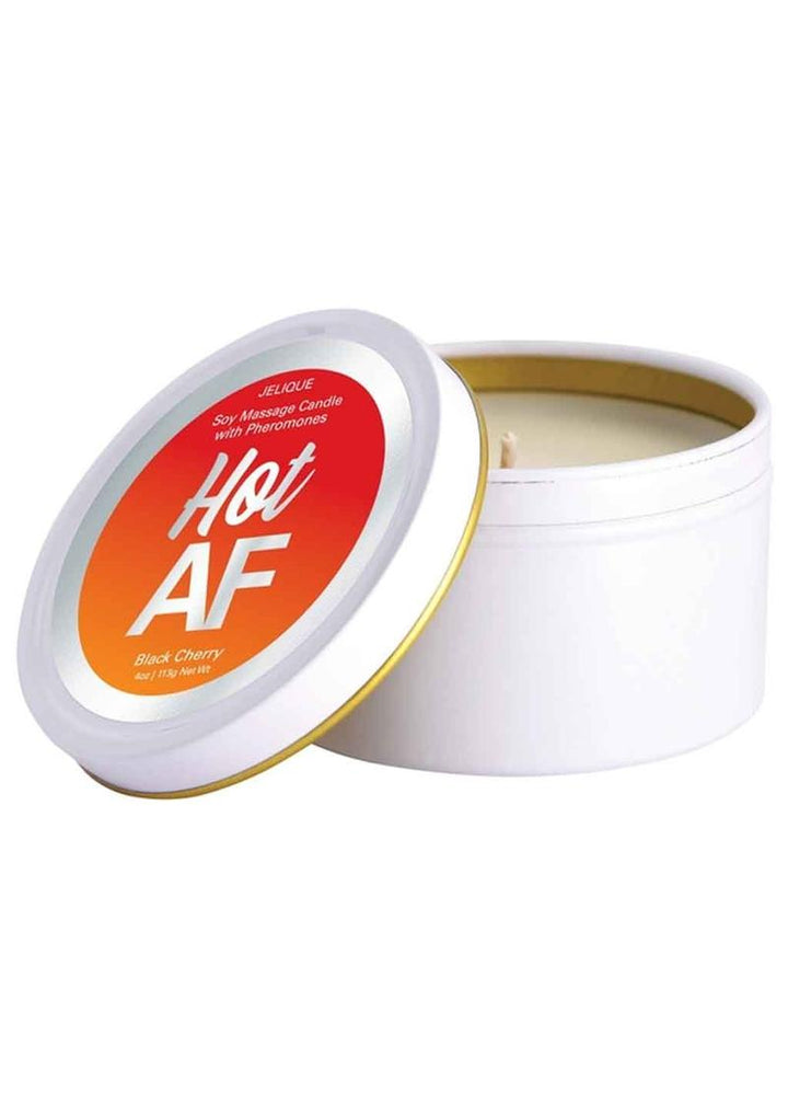 Jelique Massage Candle Pheromone Hot AF Black Cherry