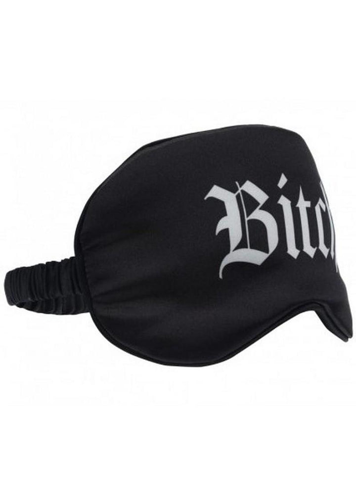 Ouch! Bitch Printed Satin Mask
