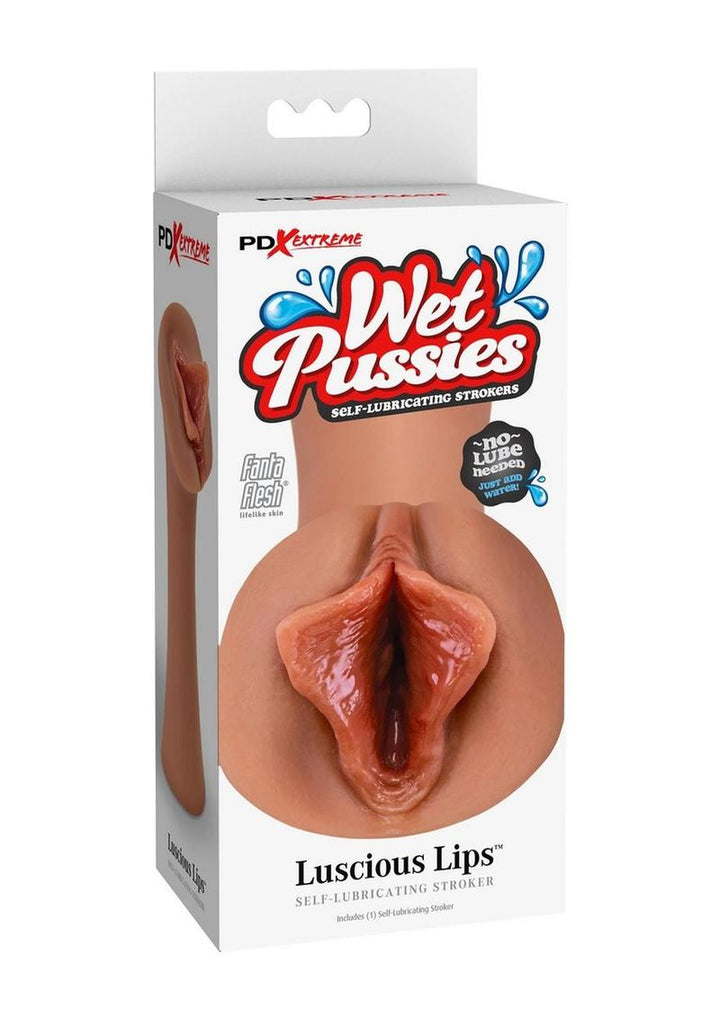 Pdx Extreme Wet Pussies Luscious Lips Self Lubricating Stroker