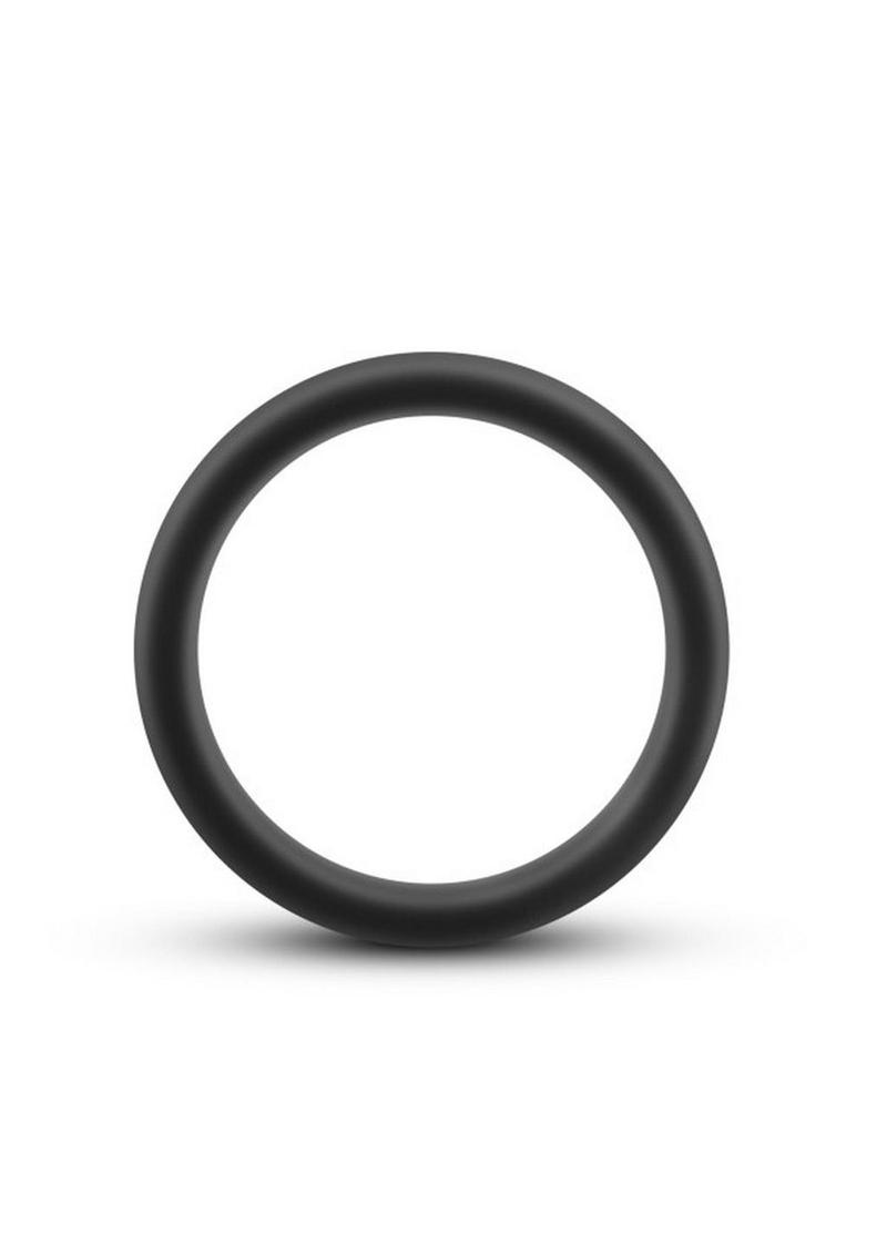 Performance Silicone Go Pro Cock Ring - Black