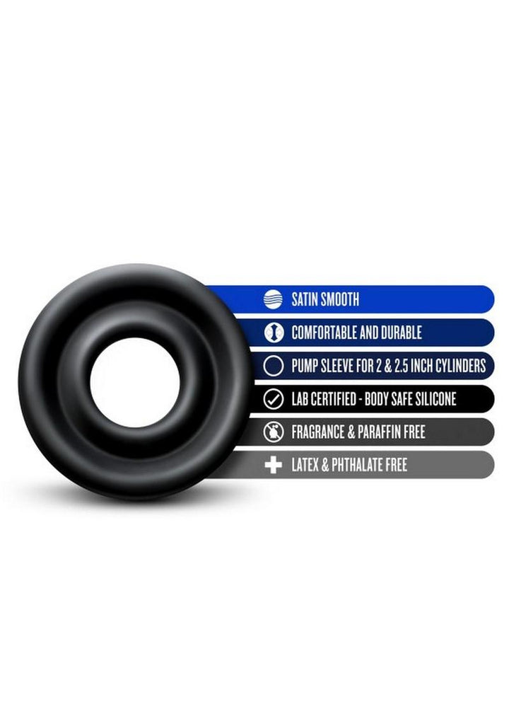 Performance Silicone Pump Sleeve - Black - Medium