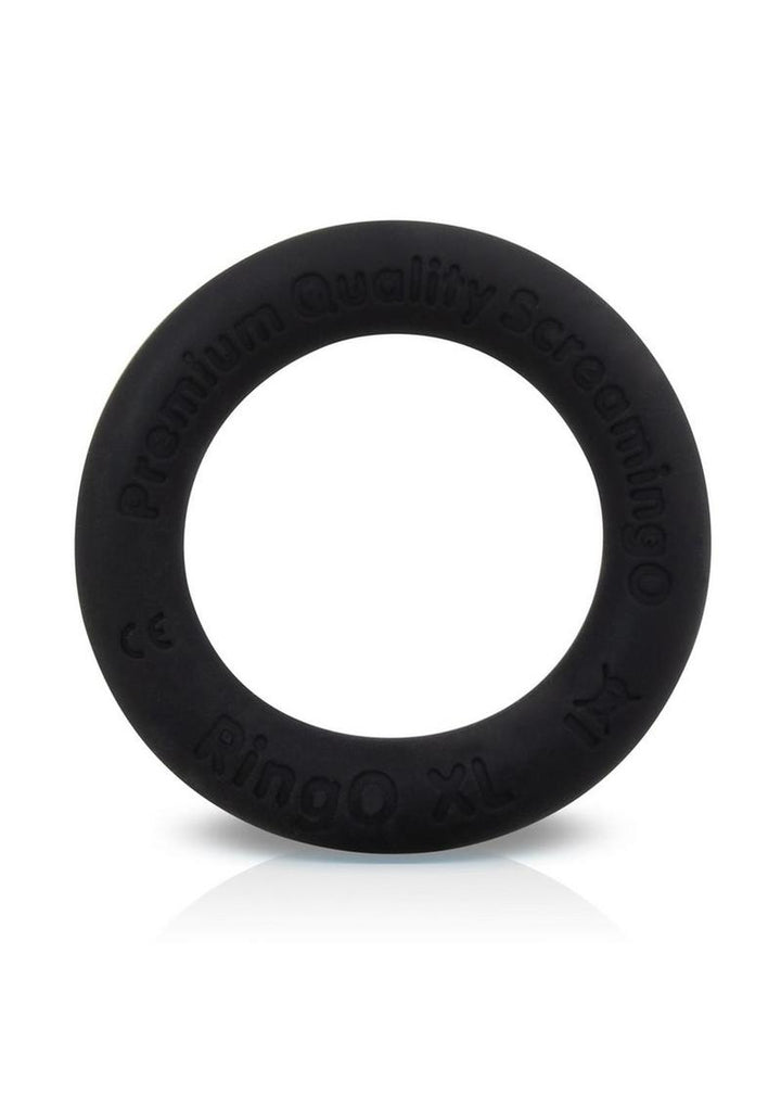Ringo Ritz XL Individual Ring Silicone - Black - XLarge