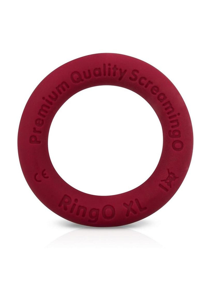 Ringo Ritz XL Individual Ring Silicone - Red - XLarge