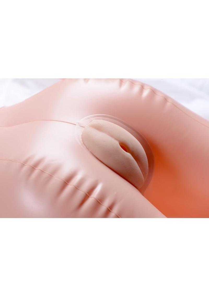 Sexflesh Miko Blow Up Love Doll with Realistic Hands and Feet - Vanilla