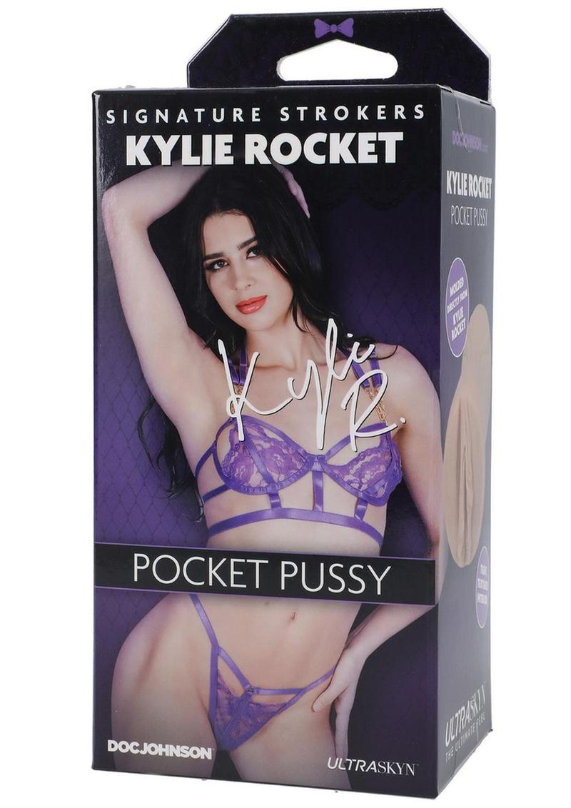 Signature Strokers Kylie Rocket Ultraskyn Pocket Masturbator - Pussy