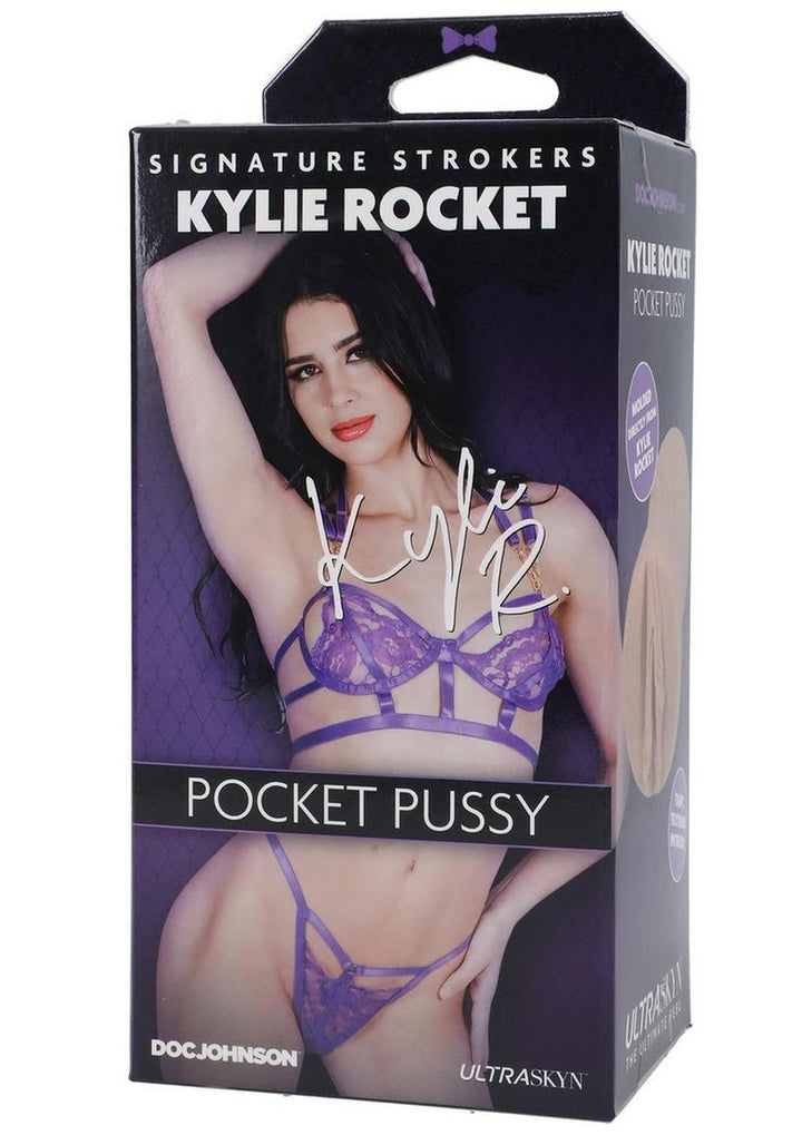Signature Strokers Kylie Rocket Ultraskyn Pocket Masturbator - Pussy