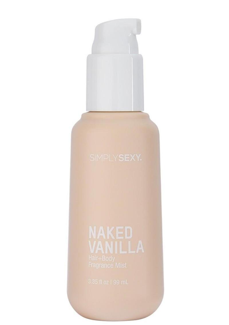 Simply Sexy Pheromone Hair + Body Mist Naked Vanilla 3.35floz