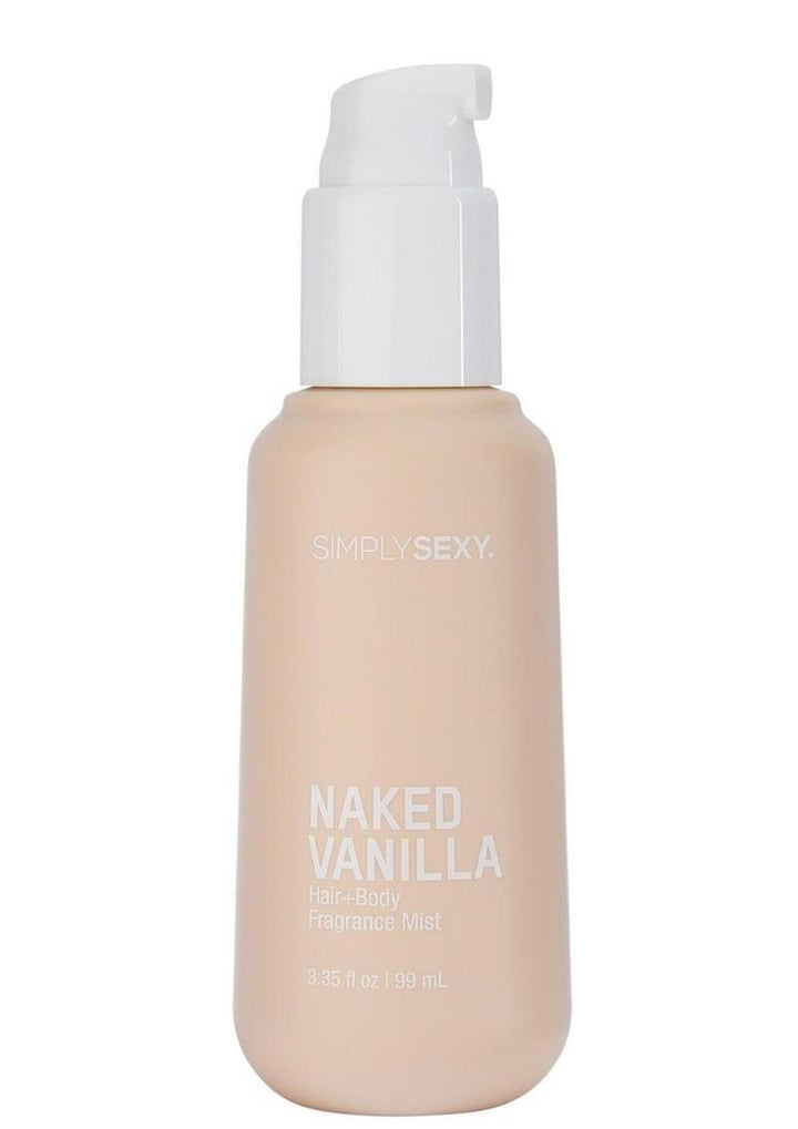 Simply Sexy Pheromone Hair + Body Mist Naked Vanilla 3.35floz