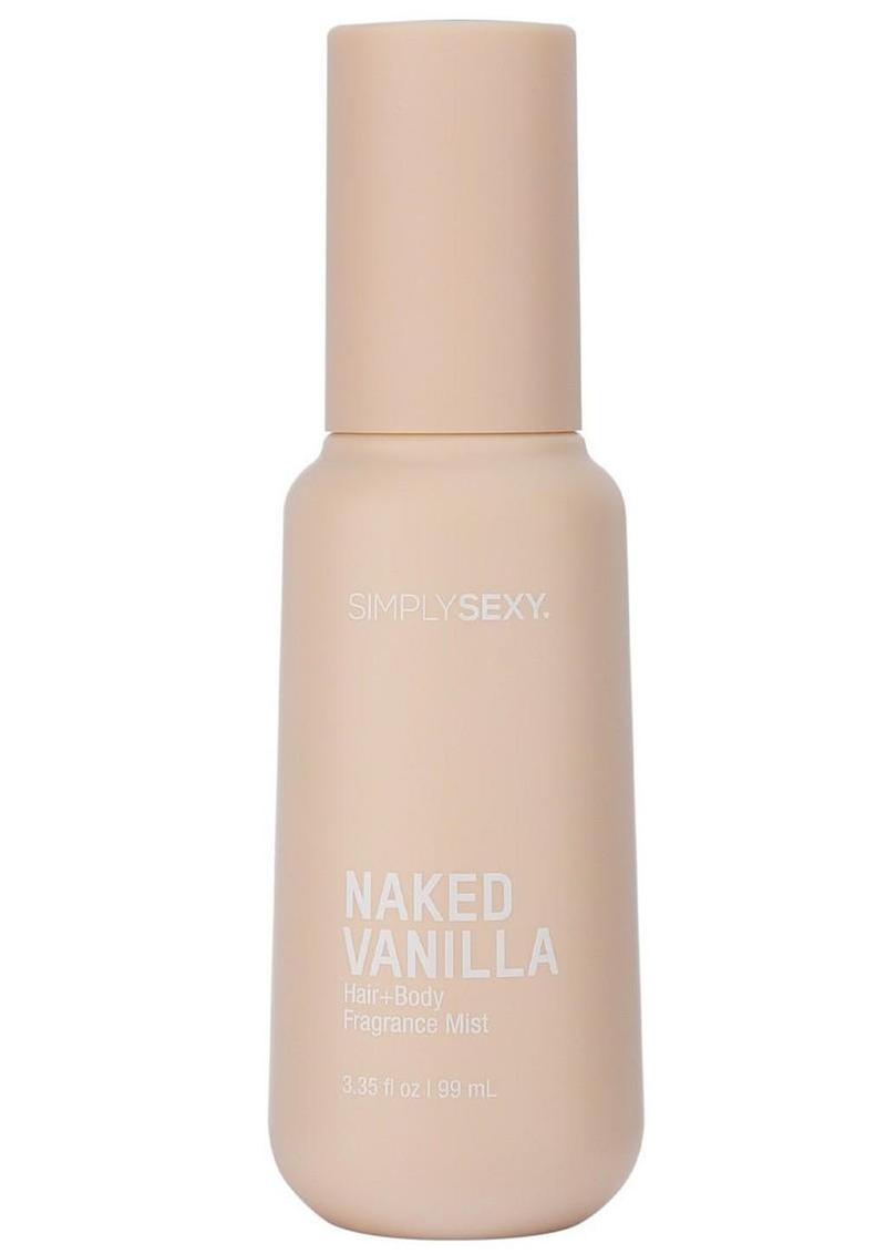 Simply Sexy Pheromone Hair + Body Mist Naked Vanilla 3.35floz
