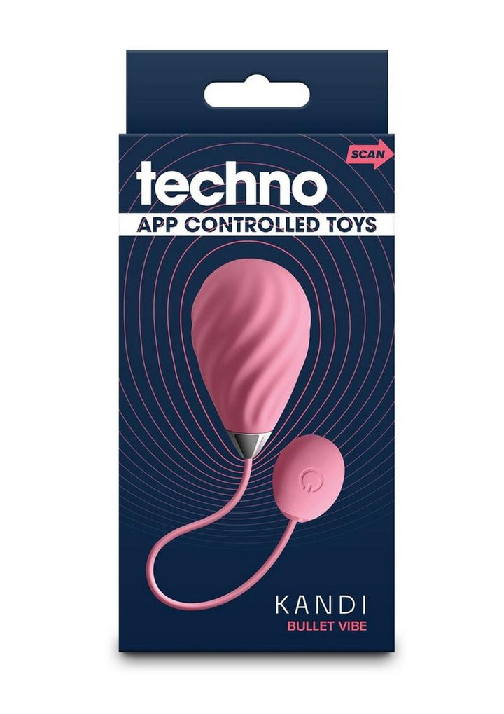 Techno Kandi Rechargeable Silicone App Compatible Egg