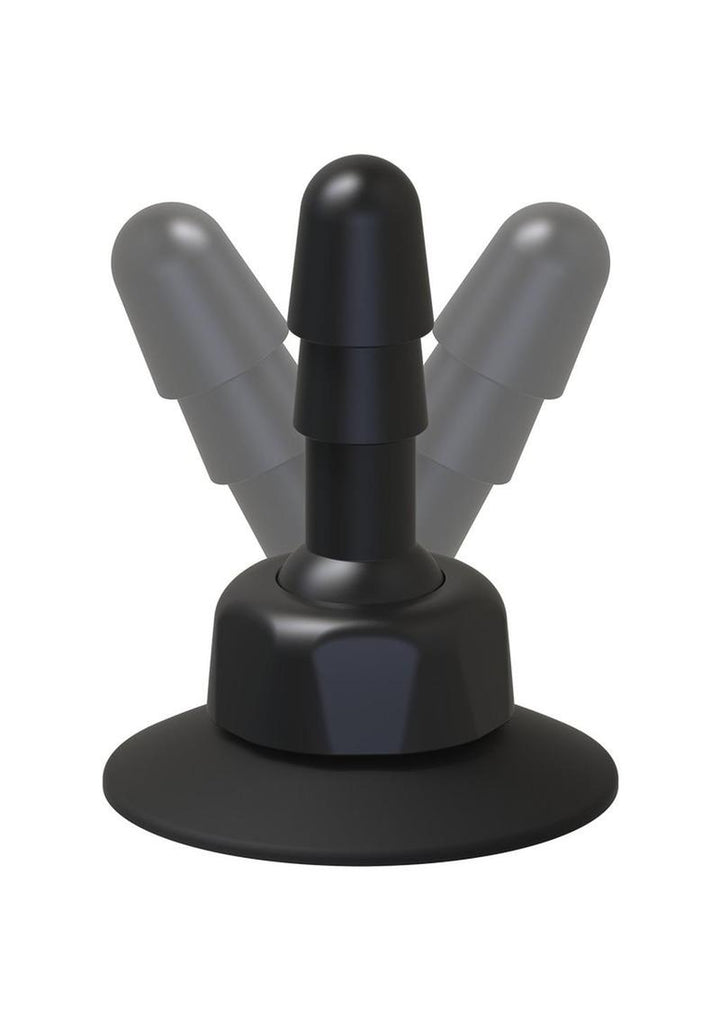 Vac U Lock Deluxe 360 Swivel Suction Cup Plug - Black