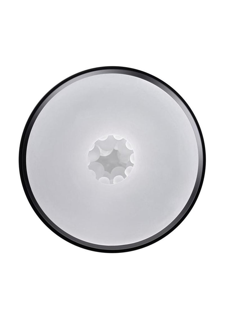Zero Tolerance Stroking Buddy Rechargeable Thrusting Masturbator - White