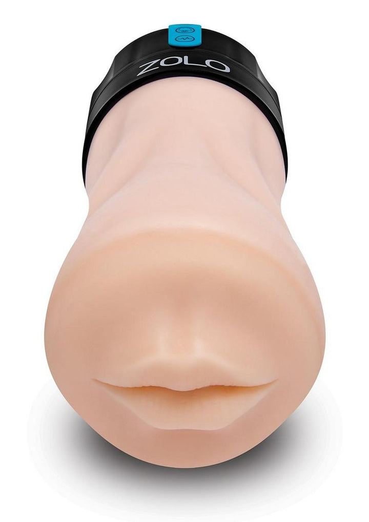 ZOLO Gawk Gawk Rechargeable Silicone Vibrating Deep Throat Blowbot Masturbator